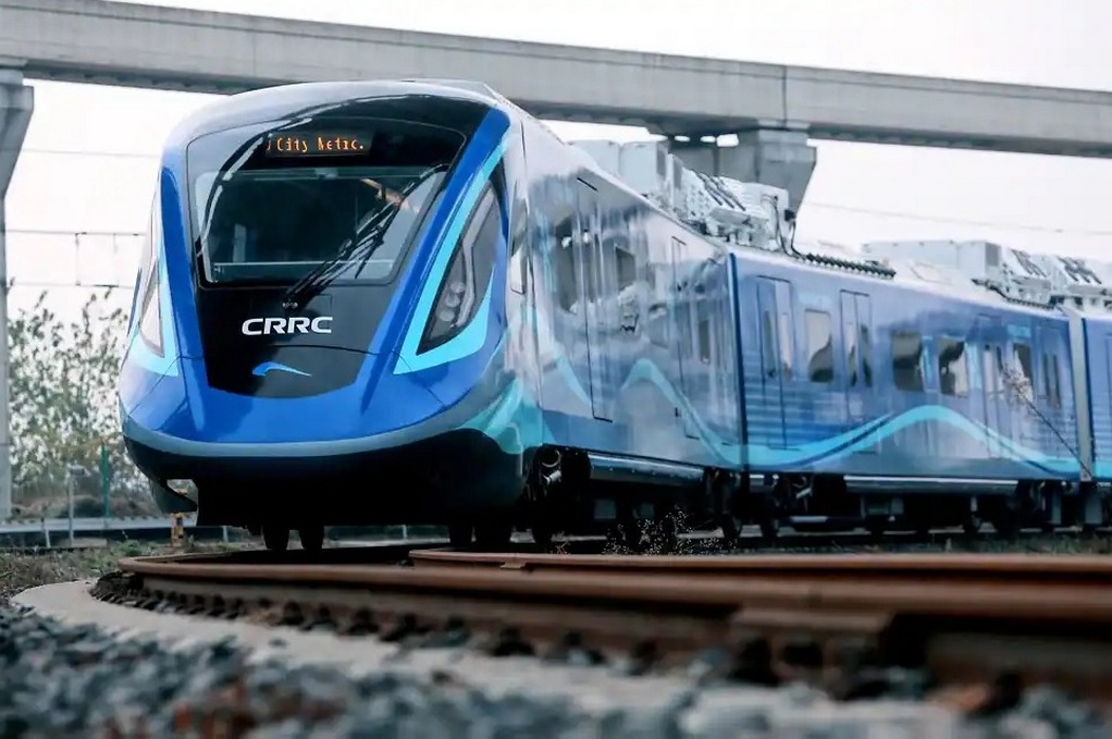 First Semi High-speed Hydrogen Train Introduced In China - Futurefuels