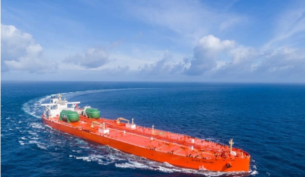 AET Delivers LNG Dual Fuel VLCC Eagle Vellore On Long Term Charter To