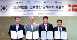 EcoMethanol to supply green methanol to Wallenius Wilhelmsen and EUKOR ships