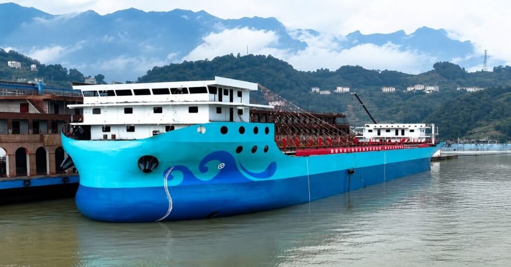 World's First Battery Powered Self Unloading Bulk Carrier