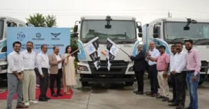 TVS VMS Enters Electric Trucking