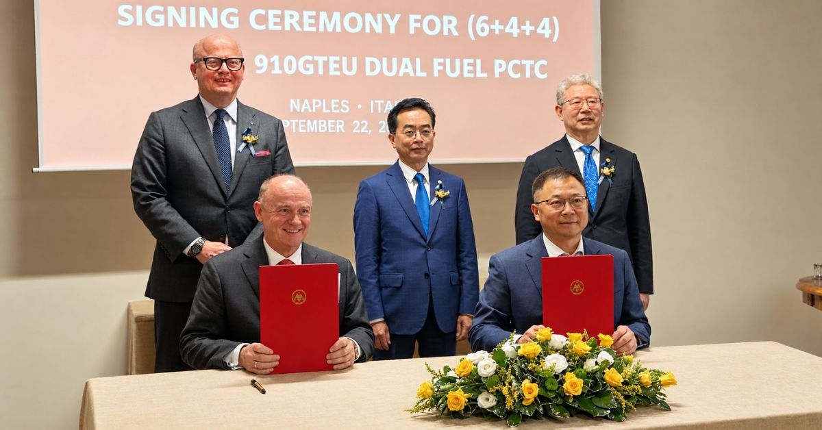 Höegh Autoliners Orders Six More Aurora Class PCTCs from China Merchants