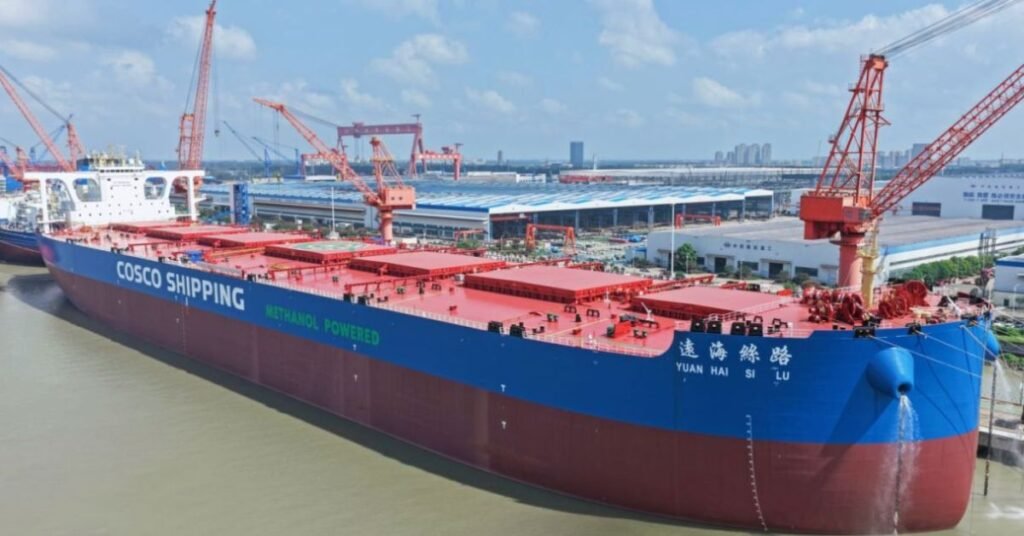 COSCO Shipping methanol-powered ore carrier