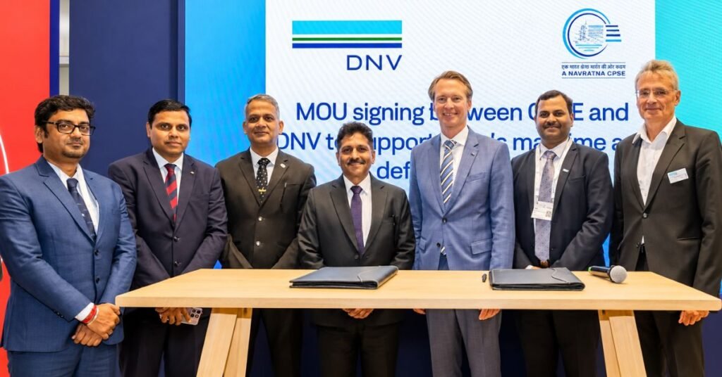 DNV and GRSE Sign MoU for Advanced Shipbuilding