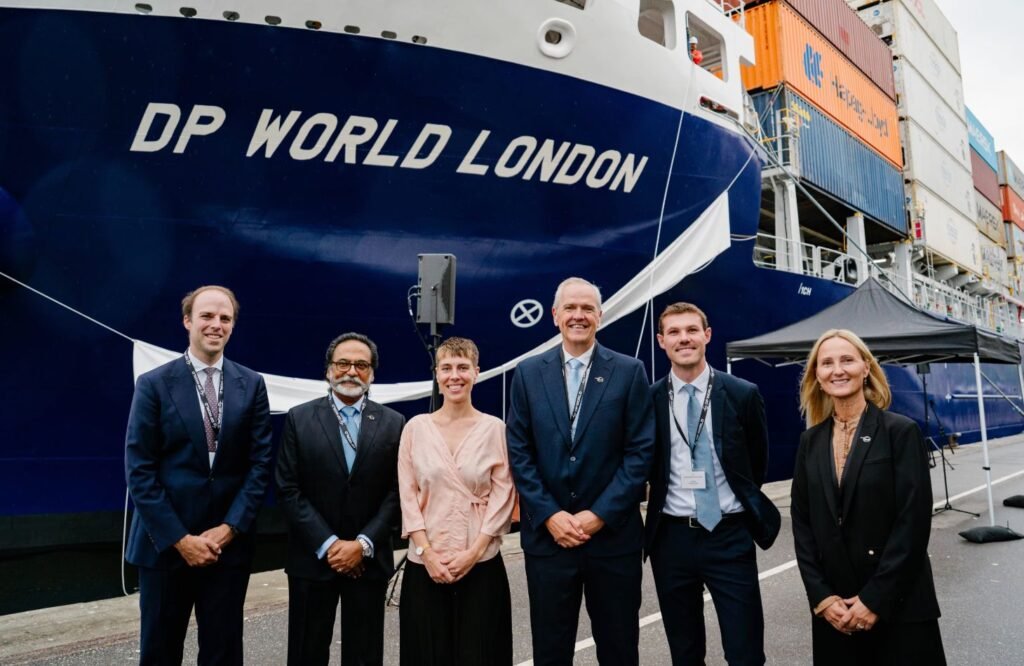 DP World's Shipping Solutions names its first methanol dual-fuel vessel
