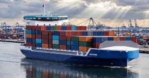 Damen unveils 1,100 TEU container feeder