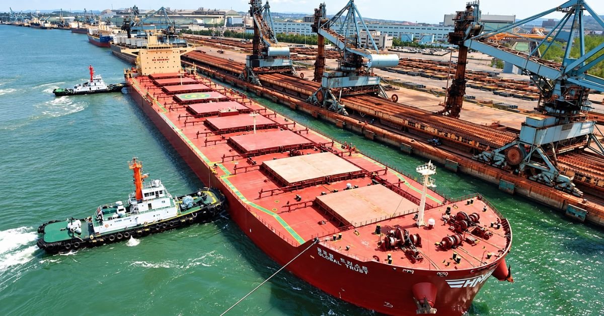 HMM Signs $3.5 Billion Shipping Contract with Vale for Eight New Bulk Carriers