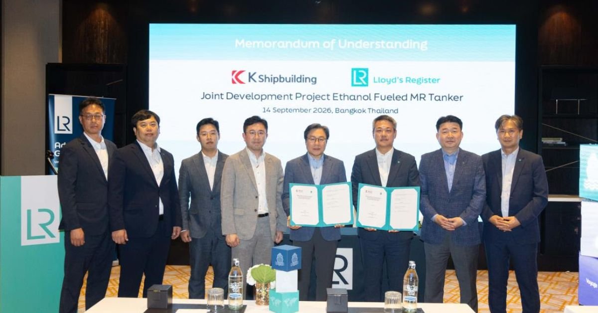 ethanol-fuelled 50,000 dwt MR tanker