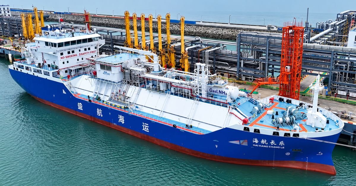China Converts Gas Carrier