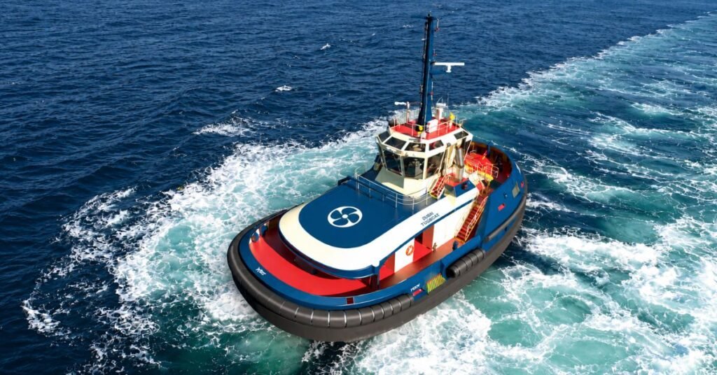 First Indian-built hybrid-electric tug Yohan launched