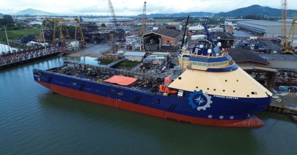 Brazil Delivers First Locally Built Hybrid Offshore Support Vessel