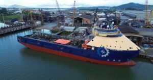 Brazil Delivers First Locally Built Hybrid Offshore Support Vessel