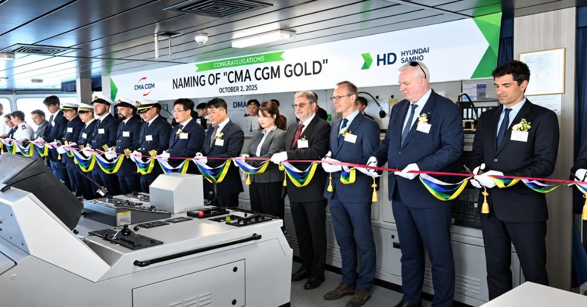 CMA CGM methanol fleet grows with Gold delivery