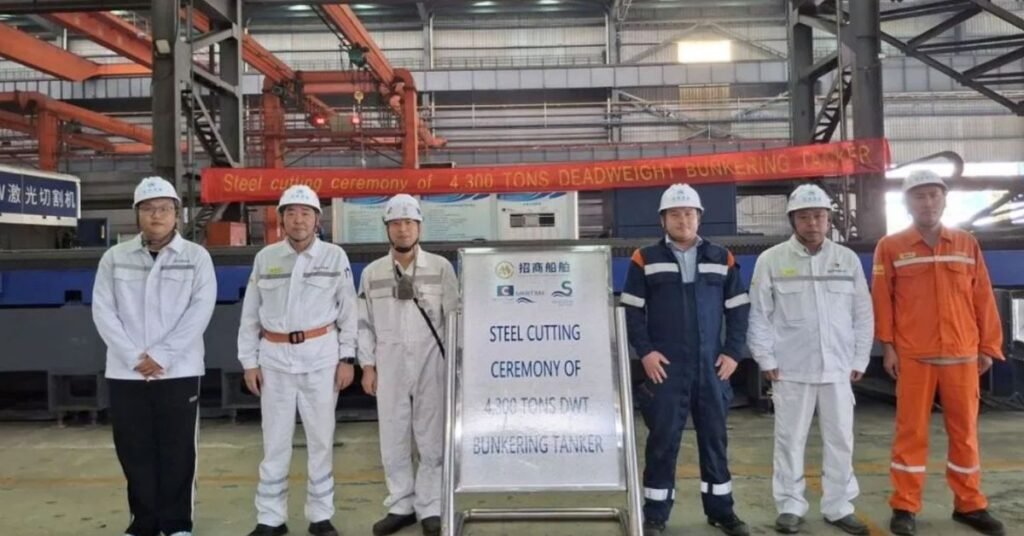 Cap Morgiou Steel Cutting Begins