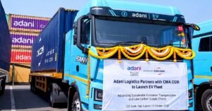Adani Logistics and CMA CGM Deploy Electric Container Trucks at ICD Tumb