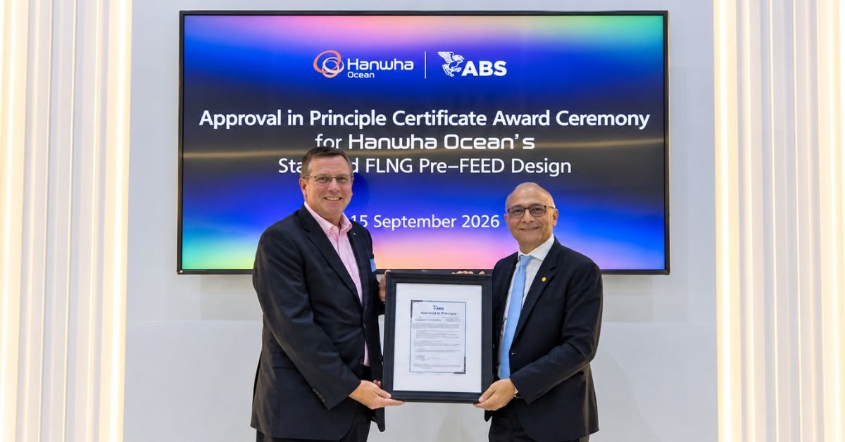 Hanwha Electric Container Ship Design