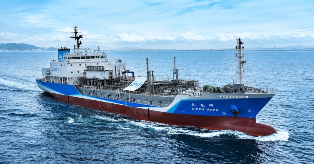 Japanese Coastal Tanker Completes Demonstration