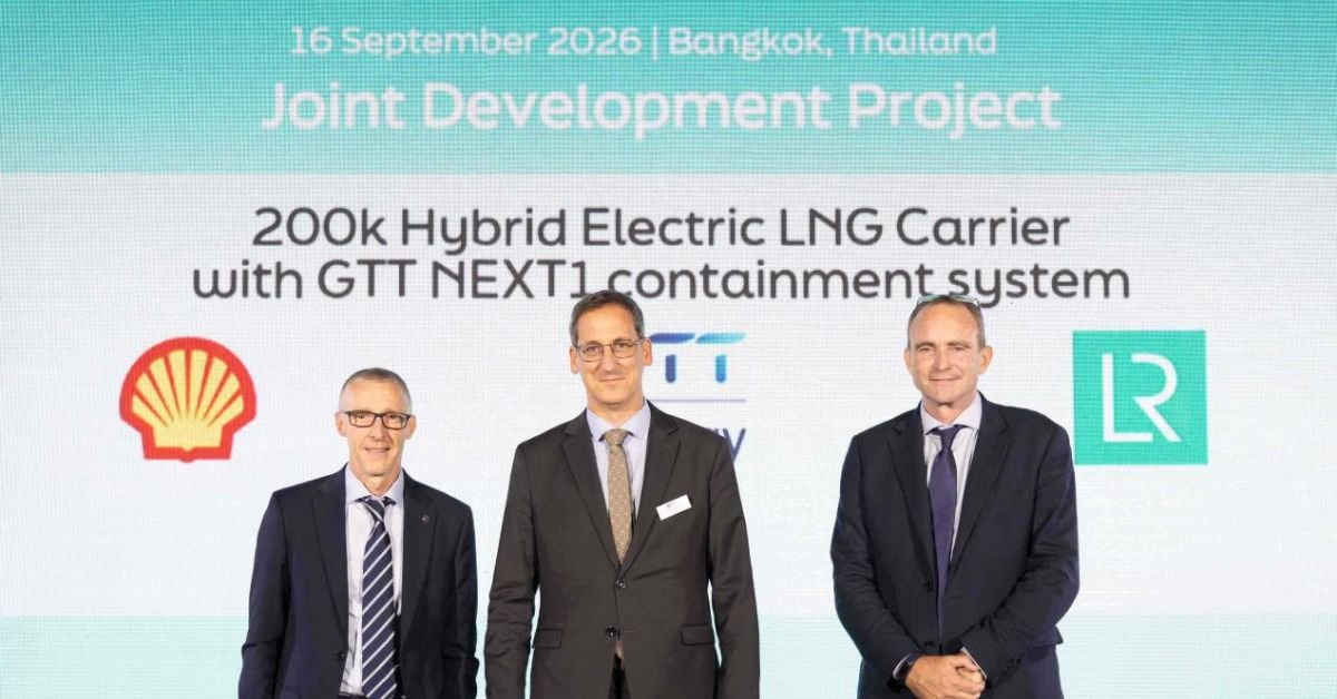 Lloyd’s Register, Shell and GTT Develop Hybrid-Electric 200,000 m³ LNG Carrier Concept